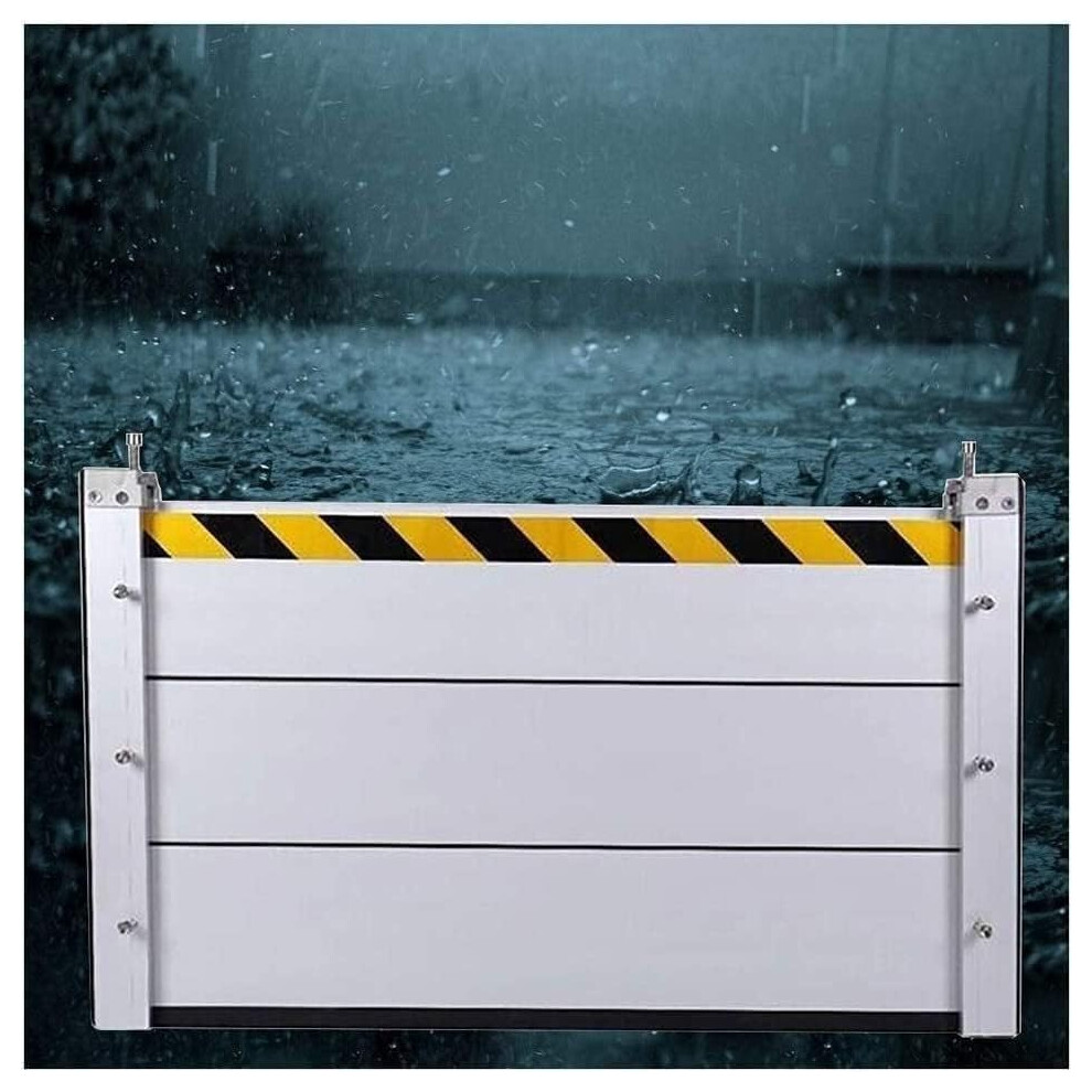 Aluminum Flood Door Barrier 100X60cm Watertight Seal Quick Install Reusable Flood Protection For Garage And Basement 9771547033240