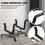 Adjustable Foldable Violin Stand with Soft Sponge Padding and Secure Support for Beginners 2