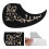 Black Guitar Pickguard Sticker Resistant Surface Scratch Protection Easy Clean Durable Design 3