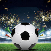5X Size 5 Professional Training Soccer Balls PU Leather Black White Football Soccer Balls Goal Team Atch Training Balls