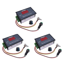 3X PWM Motor Speed Controller with Digital Display 30A PWM Adjustable Speed Stepless Regulator