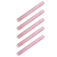 5X Glass Nail File Crystal Nail Shiner   Buffers Block with Portable Case for Natural Nails
