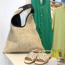 3X Fashion Women Shoulder Bags Wicker Woven Straw Bag Designer Handbags Large Capacity Tote Female Summer Beach Purse