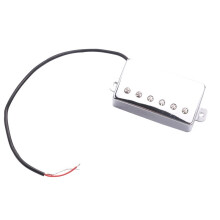 Set of 4 Electric Guitar Humbucker Pickup Neck Bridge Pickups for LP Guitar Accessories Chrome