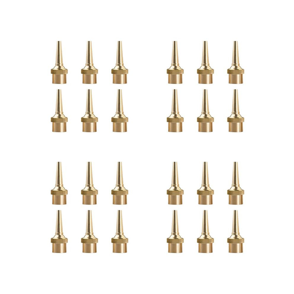 24 Pcs Fountain Nozzle G1/2 Dn15 Adjustable Direction Jet Water Spray Sprinkler For Garden Pond Amusement Park Brecantia