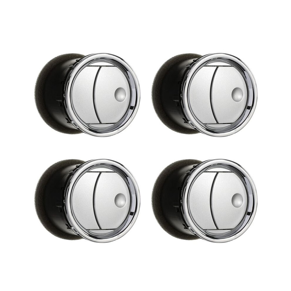 4X Car Dashboard Ac Heat Vent Duct Louvre Chrome For F-150 2004-2008 8L3z-19893-Ba 6032923115466