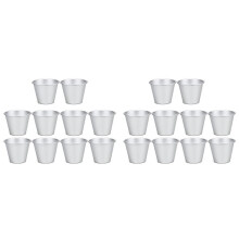 20X Pudding Moulds for Baking, Moulds for DIY Cooking Pudding Cups Egg Tart Mold Muffin Tin Cupcake Pie Dish