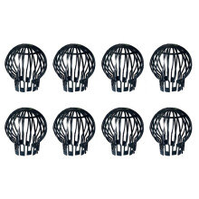 Downpipe Filter Plastic Roof Gutter Balloon Guard Filters for Most Household Downpipes Garden Protective Cover 8Pcs