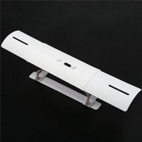 3X Adjustable Air Conditioner Cover Windshield Air Conditioning Baffle Shield Wind Guide Month Straight Shield Drop Ship 2