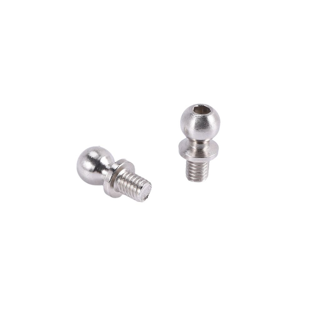 3X 144001-1338 Screw For 144001 1/14 4Wd Rc Car Spare Parts Upgrade Accessories Silver 6031701779456