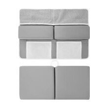 Bath Kneeler and Elbow Rest Set for Baby Bath Time, Thick Cushioned Non Slip Pad, Foldable Quick Drying Design