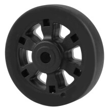 6X Luggage Accessories Wheels Aircraft Suitcase Pulley Rollers Mute Wheel Wear-Resistant Parts Repair 55X12Mm