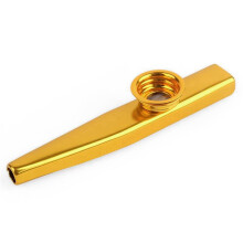 72 Stuks Metalen Kazoo Muziekinstrumenten Fluiten Metgezel met Kazoo Diafragma'S voor Gitaar, Ukelele, Viool, Pianotoetsenbord