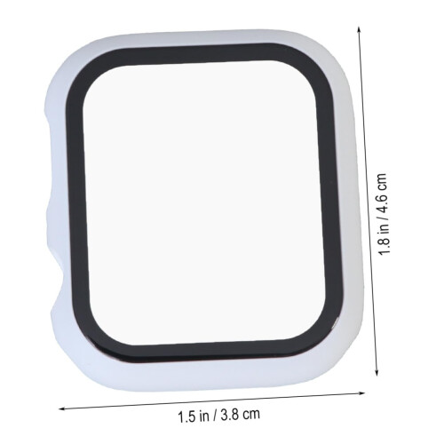 Clear Watch Case for Maximum with ScratchResistant Frame Protection, Slim Lightweight Transparent Cover 1