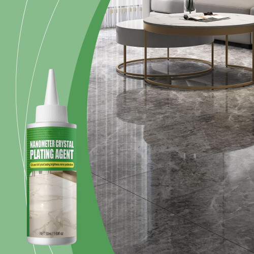 Tile Scratch  Kit with Nano Crystal Coating for Marble and Stone, Gloss MultiSurface Shine 1