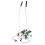 Stepper with Movable Arms and Ropes, Green-White 1
