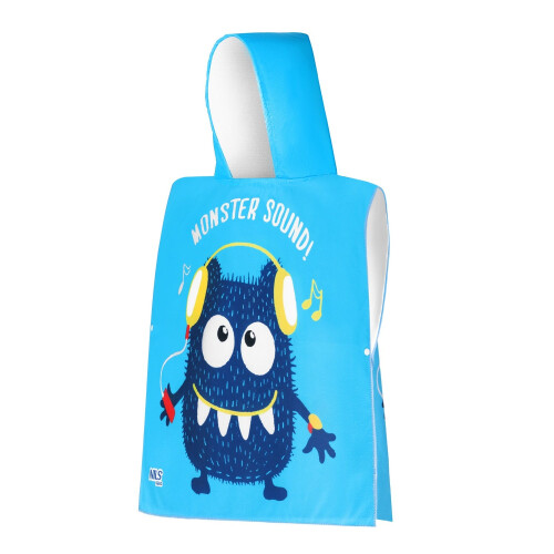 Unicorn Poncho Towel for Kids - Aqua