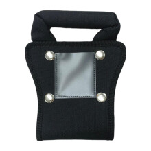 PU Leather Luggage Handle Extension with Card Slot, Ergonomic Comfort Grip for Suitcase and Travel Bags