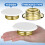 6pcs Fire Sprinkler Cover Plate White Iron Concealed Head Protector for Ceiling Safety 2