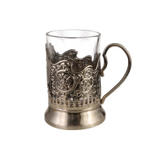 Russian Podstakannik for Hot or Cold Liquids Russian Style