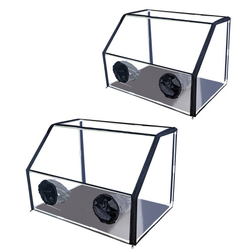 Paddestoelkweektent Ruimtebesparende transparante-   groot 1