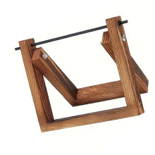 360 Degree Rotating Wood Yarn Holder Rotating Thread Spool-L