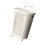 Premium Sturdy Lightweight Plastic Laundry Basket Ideal-White 1