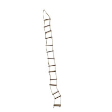 Wooden Rope Ladder Wall Hanging Wooden Branch-Type B 14 ladders