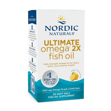 Nordic Naturals Ultimate Omega 2X 2150 mg 60 Weichkapseln mit Zitronengeschmack