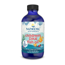 Children's DHA, 530mg Omega-3 Strawberry - 119 ml.