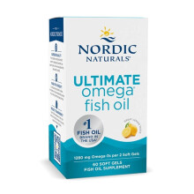 (60 softgels) Nordic Naturals Ultimate Omega-3 Lemon - 1280mg Omega-3 Fish Oil Softgels