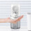 Automatic Soap Dispenser with Touchless Smart Sensor and Temperature Display for Bathroom White 2