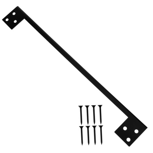 Outswing Door Latch Protector Stainless Steel Security Plate for Exterior Doors Enhanced Security