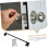 Outswing Door Latch Protector Stainless Steel Security Plate for Exterior Doors Enhanced Security 3