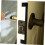 Outswing Door Latch Protector Stainless Steel Security Plate for Exterior Doors Enhanced Security 5