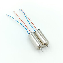 2PCS 8.5x20mm 6V Coreless DC Motor 42000RPM Mini  Speed Micro Motor for RC Drone