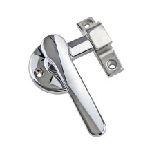 Zinc Alloy Door Handle Left Hand HeavyDuty Locking Handle for Industrial and Commercial Kitchen Use