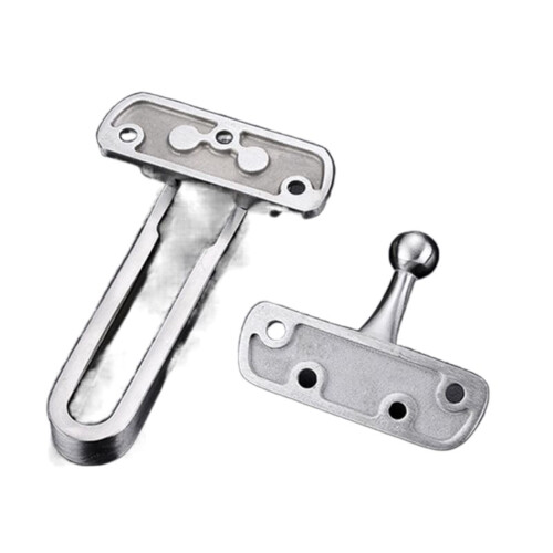 Door Chain Lock Stainless Steel AntiTheft Security Lock Set for Home with Reliable Padlock 2