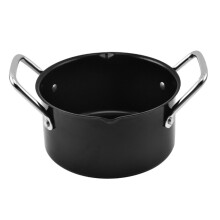 Non Stick Camping Cookware Pot with Even Heat Distribution and Easy Clean Finish for Outdoor Cooking