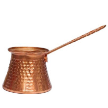 Turk Turkish Coffee Pot Coffee Turk Turkish Copper Coffee Maker for Turk Cezve Cafeteria Metal Handle Cevze