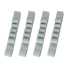 4Pcs Mehrzweck Notebook Stift Clip Elastische Nylon Buch-Grün