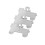 Clear ABS Note Paper Clip Journaling Page Clip For-kitten 3 1