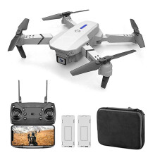 4K Dual Camera Foldable Drone with WiFi FPV HD Live Video, Smart App Control and 2 Batteries