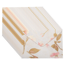 20Pcs Floral Print Envelopes For Wedding Invitations-yinhuabai