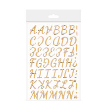 Alphabets Sticker Adhesive Letter Sticker Small-bubble letters