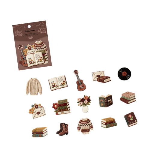 Waterproof Decorative Sticker for Scrapbooking and-books