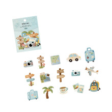 Decorative Sticker for Journaling Art Crafts Album-travel