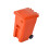 Home Office Dekorative Desktop-Dekore-OrangeFarbe 1