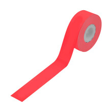 Öl- und wasserbeständiger Thermo-Etikettenaufkleber, 15 mm x-Rot