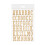 3 Sheets Selve Adhesive Letter Sticker Small-slab serif 1